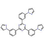 2,4,6-Tris(3-(1H-pyrazol-1-yl)phenyl)-1,3,5-triazine