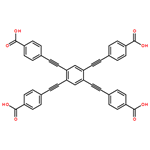 4,4',4'',4'''-(1,2,4,5-benzenetetrayltetra-2,1-ethynediyl)tetrakis-Benzoic acid