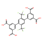 2',5'-bis(trifluoromethyl)-[1,1':4',1''-terphenyl]-3,3'',5,5''-tetracarboxylic acid