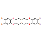 Dibenzo[b,k][1,4,7,10,13,16]hexaoxacyclooctadecin, 2,3,13,14-tetrabromo-6,7,9,10,17,18,20,21-octahydro-