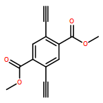 Dimethyl 2,5-diethynyl terephthalic acid