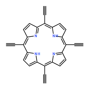 21H,23H-Porphine, 5,10,15,20-tetraethynyl-