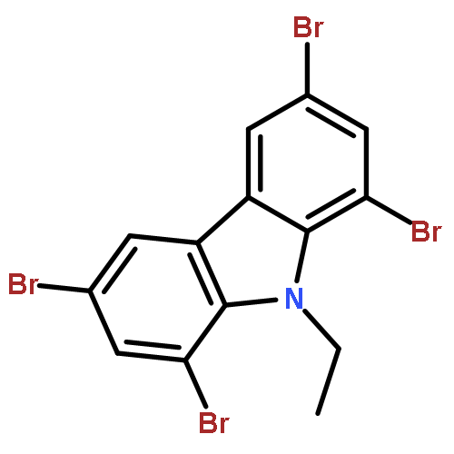 9H-Carbazole, 1,3,6,8-tetrabromo-9-ethyl-