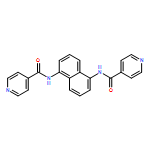 N,N'-(naphthalene-1,5-diyl)diisonicotinamide