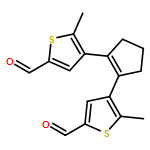4,4''-(cyclopent-1-ene-1,2-diyl)bis(5-methylthiophene-2-carbaldehyde)