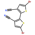 5,5'-dibromo-[2,2'-bithiophene]-3,3'-dicarbonitrile