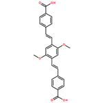 4,4'-((1E,1'E)-(2,5-dimethoxy-1,4-phenylene)bis(ethene-2,1-diyl))dibenzoic acid