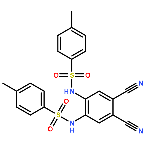 N,N'-(4,5-dicyano-1,2-phenylene) bis (4-methylbenzenesulfonamide)