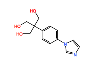 2-(hydroxymethyl)-2-(4-imidazol-1-ylphenyl)propane-1,3-diol
