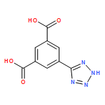 5-(2h-tetrazol-5-yl)-1,3-benzenedicarboxylic acid