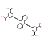 5,​5'-​(9,​10-​anthracenediyldi-​2,​1-​ethynediyl)​bis-isophthalic acid