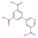 5-(5-carboxypyridin-3-yl)isophthalic acid