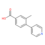 3-methyl-4-(pyridin-4-yl)benzoic acid
