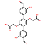 2,2'-((4,4''-Diformyl-3,3''-dihydroxy-[1,1':4',1''-terphenyl]-2',5'-diyl)bis(oxy))diacetic acid
