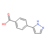 4-(1H-Pyrazol-3-yl)benzoic acid