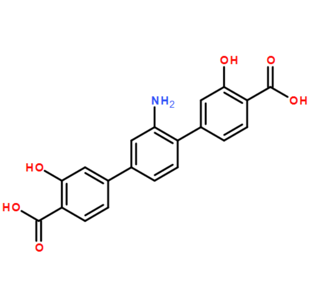 [1,1':4',1''-Terphenyl]-4,4''-dicarboxylic acid, 2'-amino-3,3''-dihydroxy-