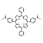 Benzoic acid, 4,​4'-​(10,​20-​diphenyl-​21H,​23H-​porphine-​5,​15-​diyl)​bis-