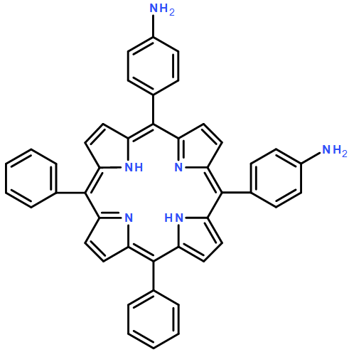 Benzenamine, 4,4'-(15,20-diphenyl-21H,23H-porphine-5,10-diyl)bis-