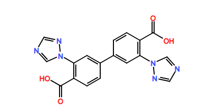 3,3'-di(1H-1,2,4-triazol-1-yl)-[1,1'-biphenyl]-4,4'-dicarboxylic acid