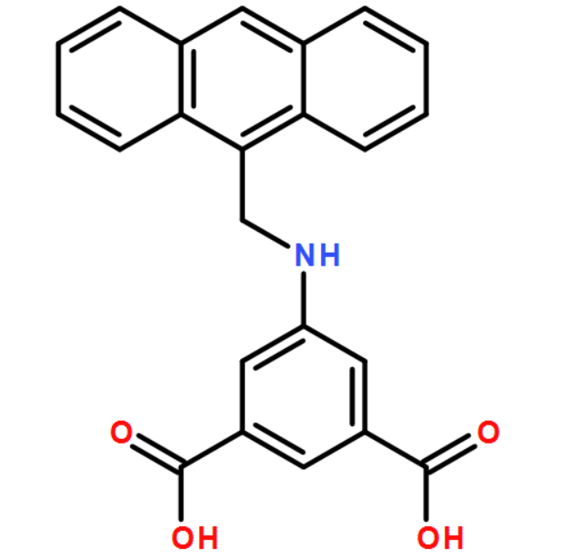 5-[(9-Anthrylmethyl)amino]isophthalic Acid
