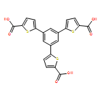 5,5',5''-(benzene-1,3,5-triyl)tris(thiophene-2-carboxylic acid)