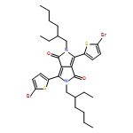 3,6-Bis(5-bromothiophen-2-yl)-2,5-bis(2-ethylhexyl)pyrrolo[3,4-c]pyrrole-1,4(2H,5H)-dione