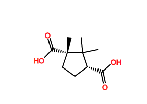 (1S,3R)-1,2,2-Trimethyl-1,3-Cyclopentanedicarboxylic Acid
