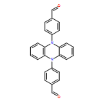Benzaldehyde, 4,4'-(5,10-phenazinediyl)bis-