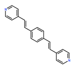 4,4'-[1,4-phenylenedi-(1E)-2,1-ethenediyl]bis-Pyridine