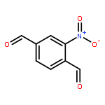 1,4-Benzenedicarboxaldehyde, 2-nitro-