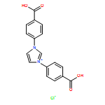 1,​3-​bis(4-​carboxyphenyl)​imidazolium