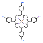 (SP-4-1)-[[4,4',4'',4'''-(21H,23H-porphine-5,10,15,20-tetrayl-κN21,κN22,κN23,κN24)tetrakis[benzenaminato]]]-Iron