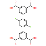 2',5'-difluoro-[1,1':4',1''-terphenyl]-3,3'',5,5''-tetracarboxylic acid