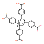 Benzoic acid, 4,4',4'',4'''-tricyclo[3.3.1.13,7]decane-1,3,5,7-tetrayltetrakis- (9CI)