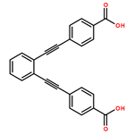 Benzoic acid, 4,​4'-​(1,​2-​phenylenedi-​2,​1-​ethynediyl)​bis-