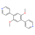 4,4'-(2,5-dimethoxy-1,4-phenylene)dipyridine