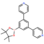 Pyridine,4,4'-[5-(4,4,5,5-tetramethyl-1,3,2-dioxaborolan-2-yl)-1,3-phenylene]bis-