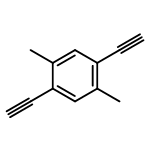 1,4-diethynyl-2,5-dimethyl-Benzene