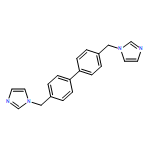 1H-Imidazole, 1,1'-[[1,1'-biphenyl]-4,4'-diylbis(methylene)]bis-