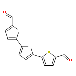 5-5-(5-Formylthiophen-2-yl)thiophen-2-ylthiophene-2-carbaldehyde