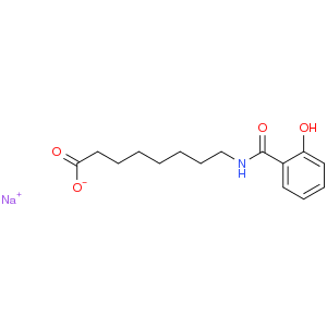 sodium 8-(2-hydroxybenzamido)octanoate
