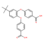 4,4'-[[4-(1,1-dimethylethyl)-1,2-phenylene]bis(oxy)]bis-benzoic acid