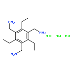 2,4,6-Triethyl-1,3,5-benzenetrimethanamine trihydrochloride