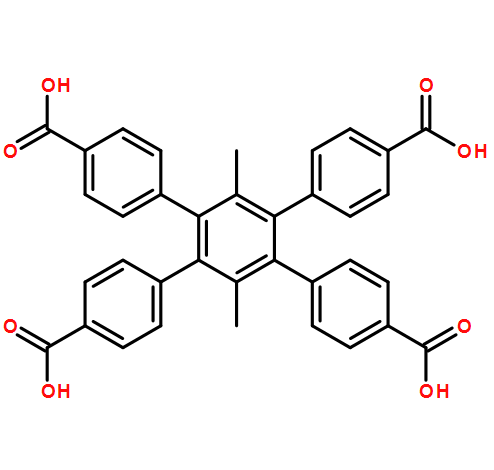 4',5'-bis(4-carboxyphenyl)-3',6'-dimethyl-[1,1':2',1''-terphenyl]-4,4''-dicarboxylic acid