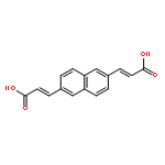 2-PROPENOIC ACID, 3,3'-(2,6-NAPHTHALENEDIYL)BIS-