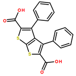 3,4-Diphenyylthieno[2,3-b]thiophene-2,5-dicarboxylic acid