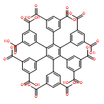 [1,​1':2',​1''-​Terphenyl]​-​3,​3'',​5,​5''-​tetracarboxylic acid, 3',​4',​5',​6'-​tetrakis(3,​5-​dicarboxyphenyl)​-