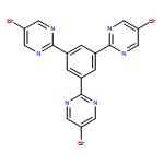 2,2’,2’’-(benzene-1,3,5-triyl)-tris-(5-bromopyrimidine)