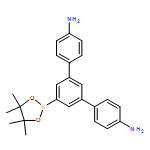 5'-(4,4,5,5-Tetramethyl-1,3,2-dioxaborolan-2-yl)-[1,1':3',1''-terphenyl]-4,4''-diamine