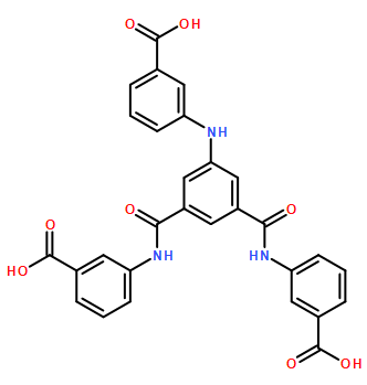 3,3',3''-(benzenetricarbonyltris(azanediyl))tribenzoic acid